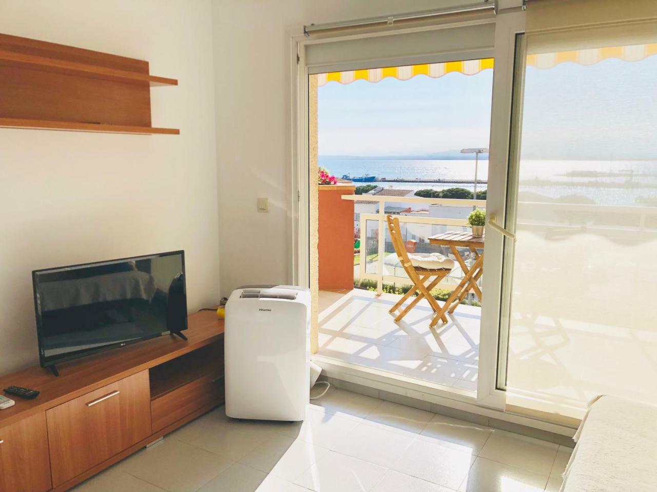 Roc Mar 3 3D - Apartamento Cerca Del Centro Y De La Playa - Terraza Con Vistas Al Mar Y Al Puerto Roses Eksteriør bilde